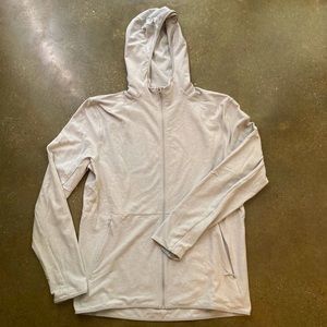 Lululemon Surge Warm Full Zip - Heathered Sea Salt